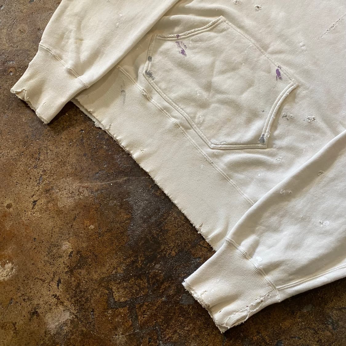 (2) 안셀름 에이징 페인트 맨투맨 상품이미지3