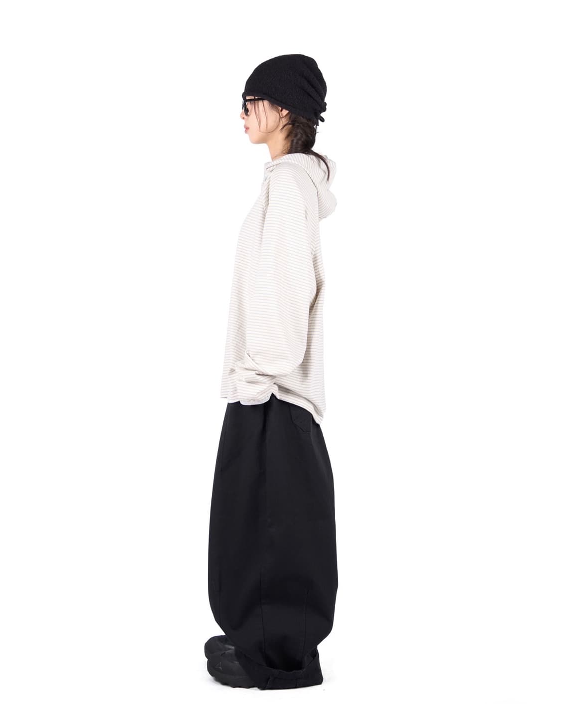 릿킴 라우코하우스 스트라이프 후드티 롱슬리브 상품이미지3