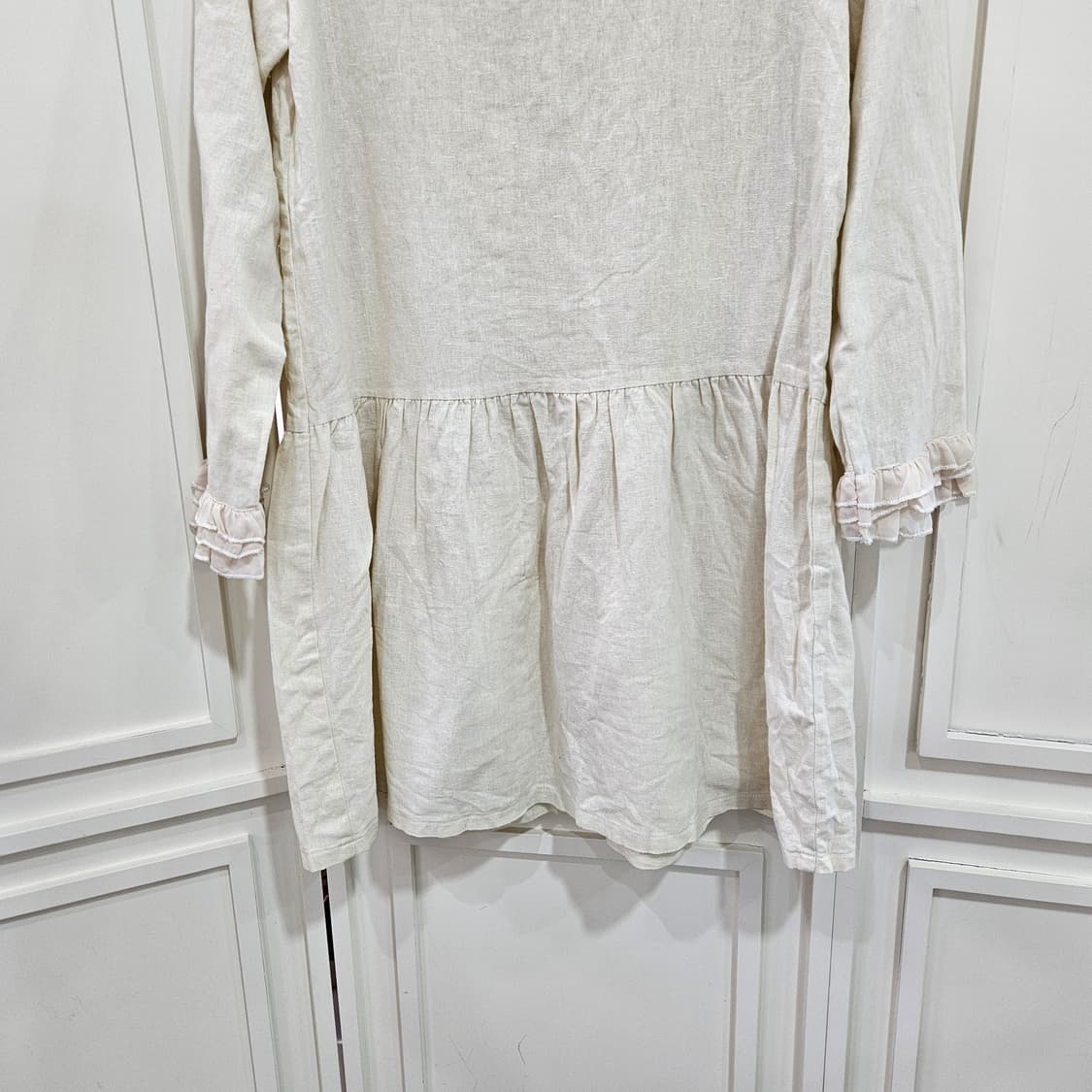 린넨프릴 원피스&오픈자켓 상품이미지8