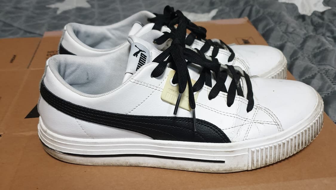 푸마 플랫폼 에버 FS 스니커즈 검횐 (270) 상품이미지1