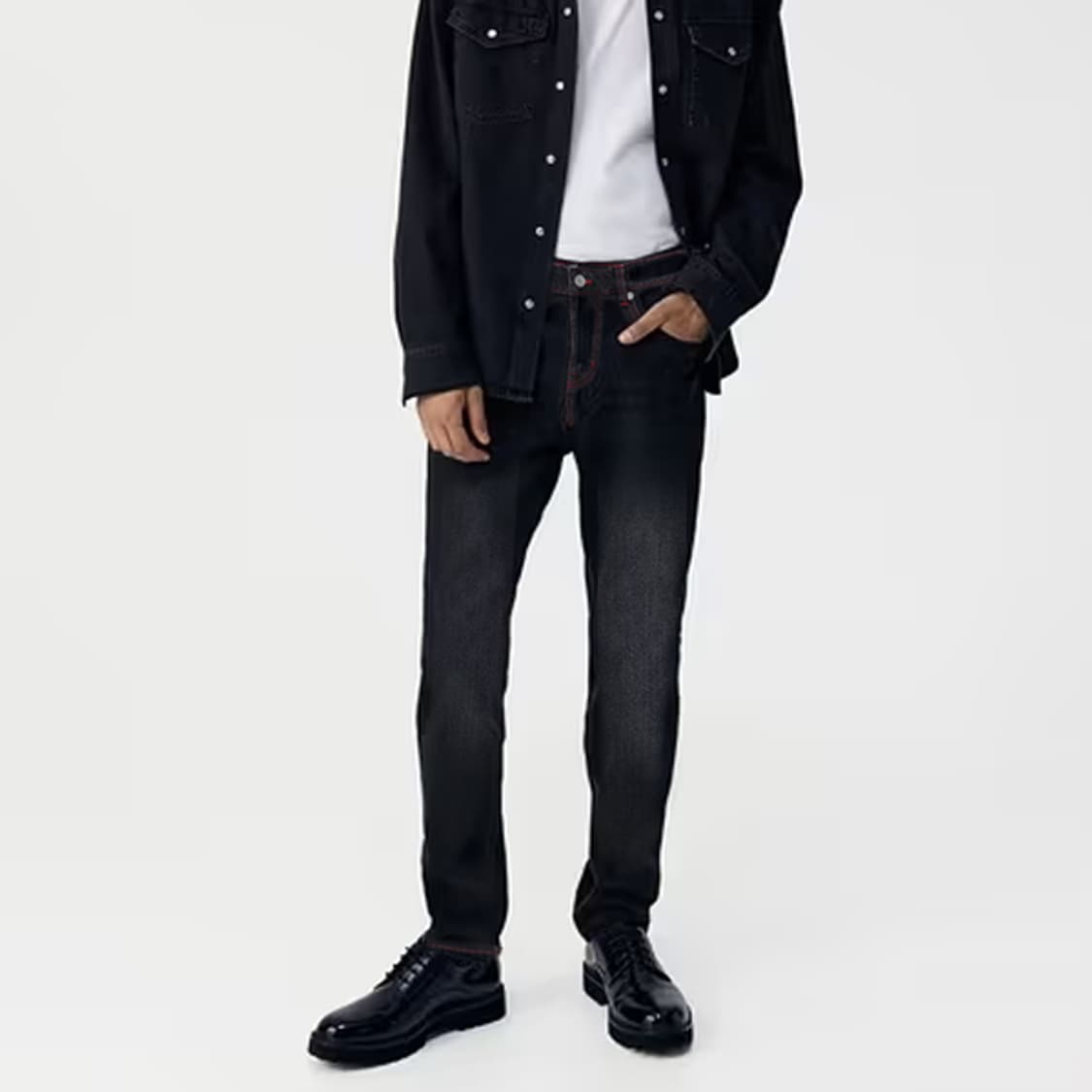 H&M / 데님 청바지 (Black) 상품이미지3
