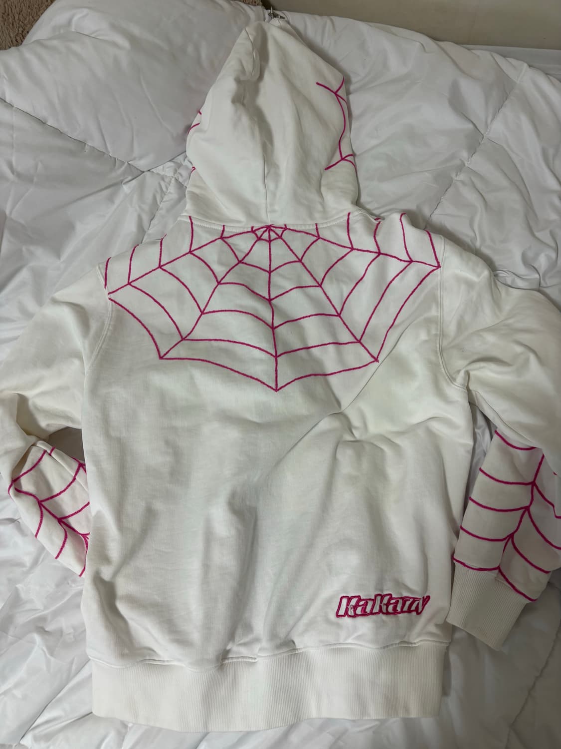 카카지 후드집업(Kakazzy Full Zip Hoodie White) 상품이미지2