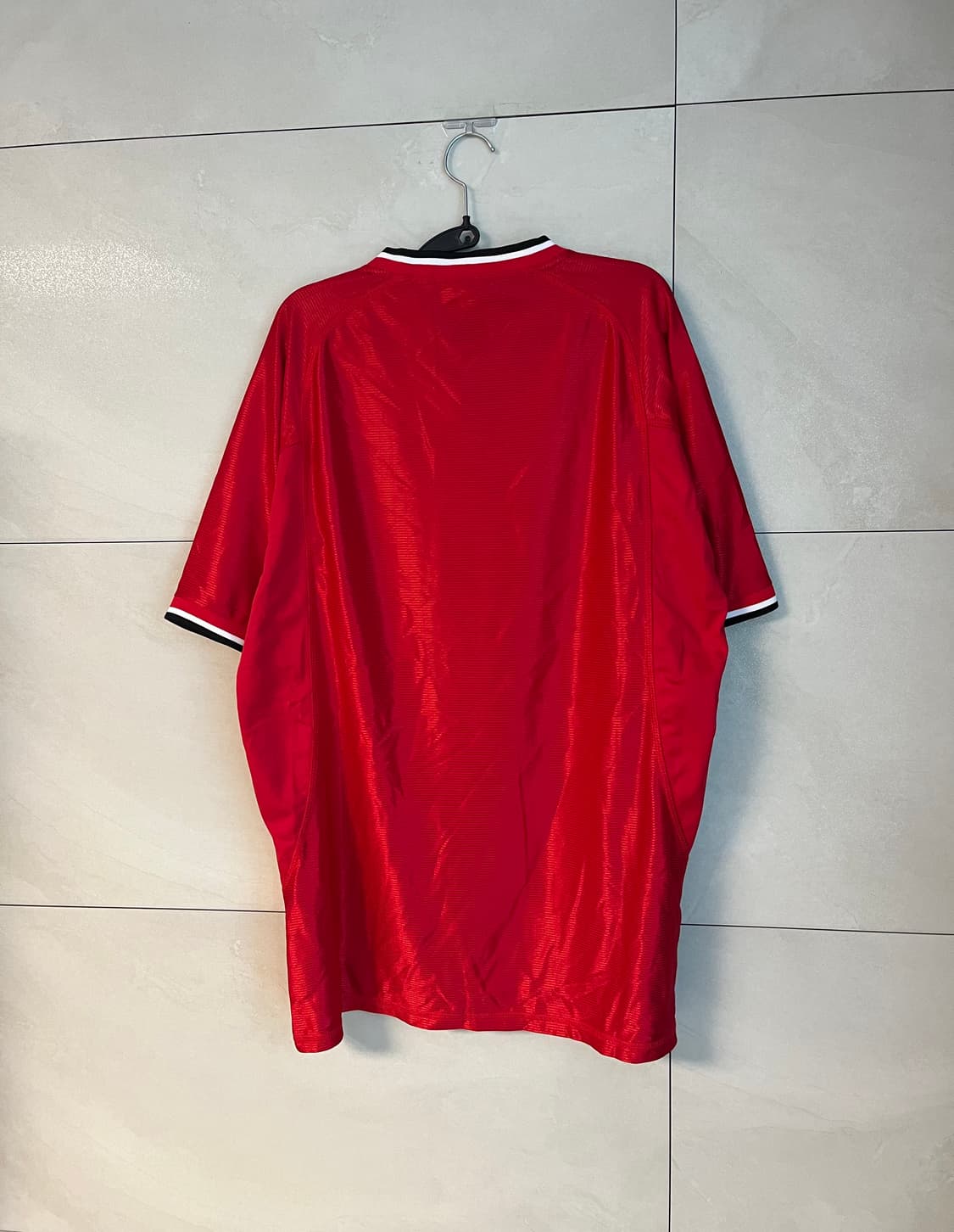 [XL]00-02 엄브로X맨체스터 유나이티드 홈 유니폼 보다폰 상품이미지4