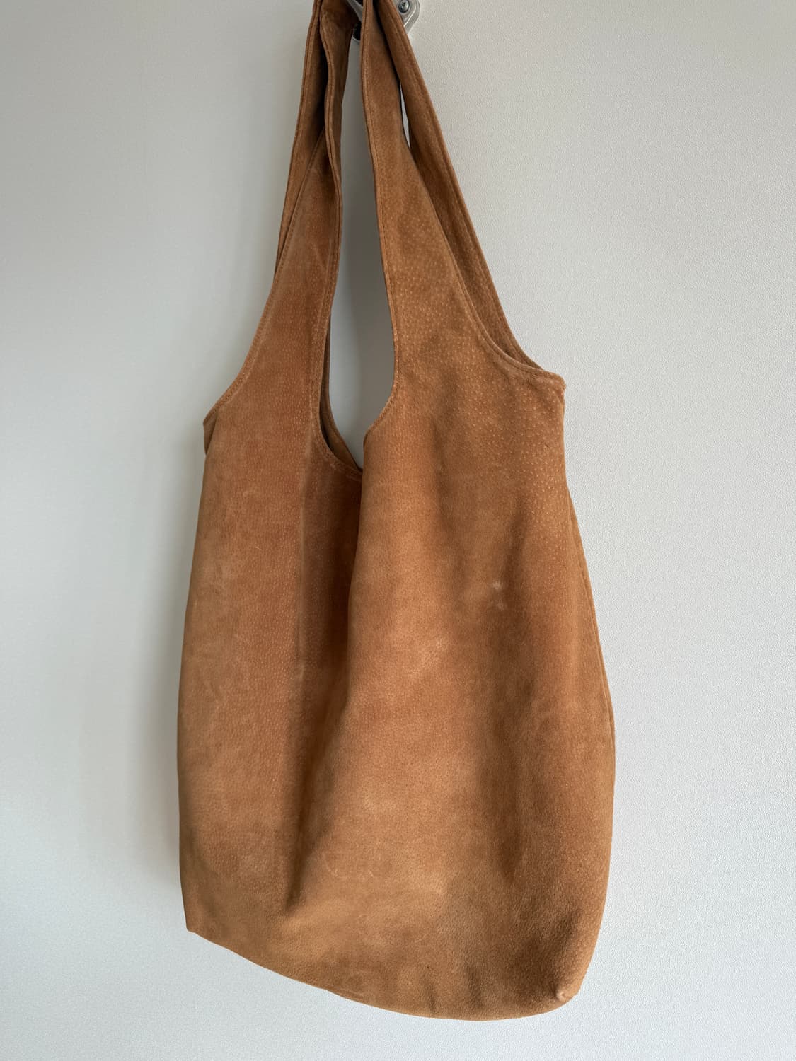 Pre owned 리얼 스웨이드 숄더백 상품이미지5