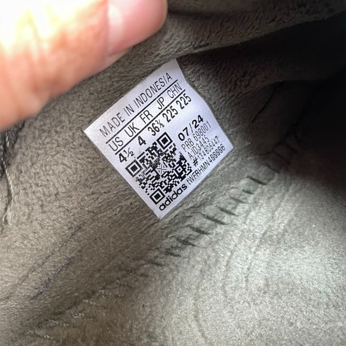 아디다스 Adidas 올리브 TERREX 콜드레디 윈터 슬립온 225 상품이미지7