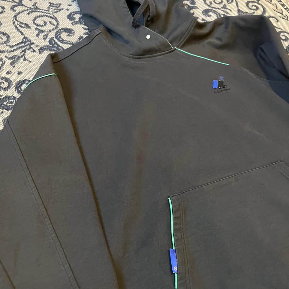 S/M 자라 아더에러 콘트라스트 후드/W2295 상품이미지3