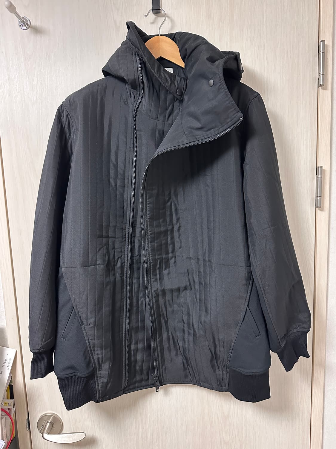 y-3 아디다스 퀼팅 후드 자켓 상품이미지1