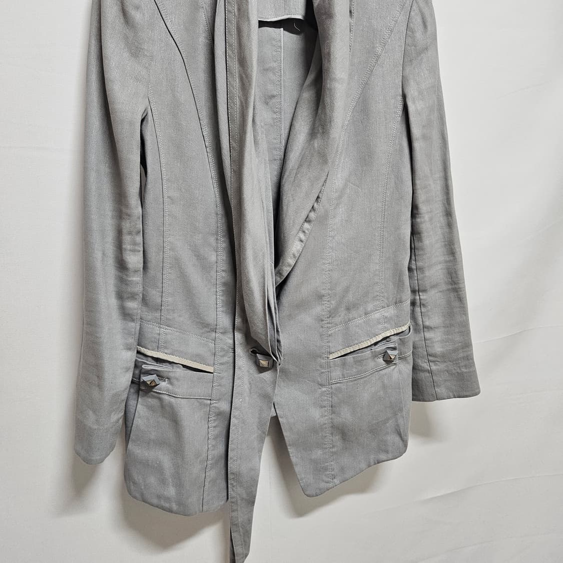미샤 린넨 블레이저 자켓 44 상품이미지4