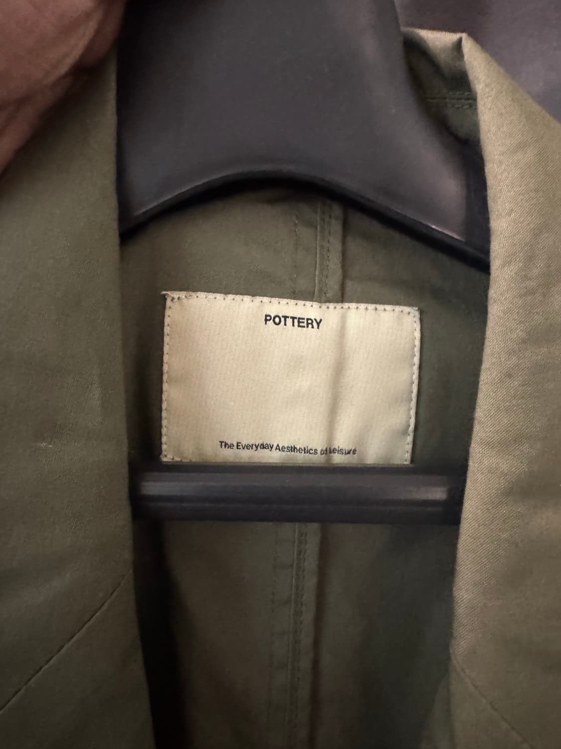 포터리 트레블 자켓 카키 2사이즈 상품이미지3