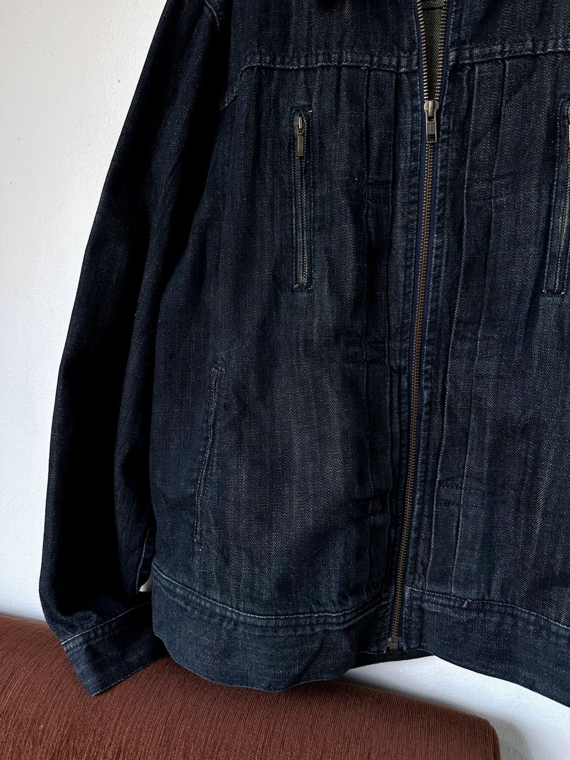 Denim loose silhouette trucker jacket 상품이미지10