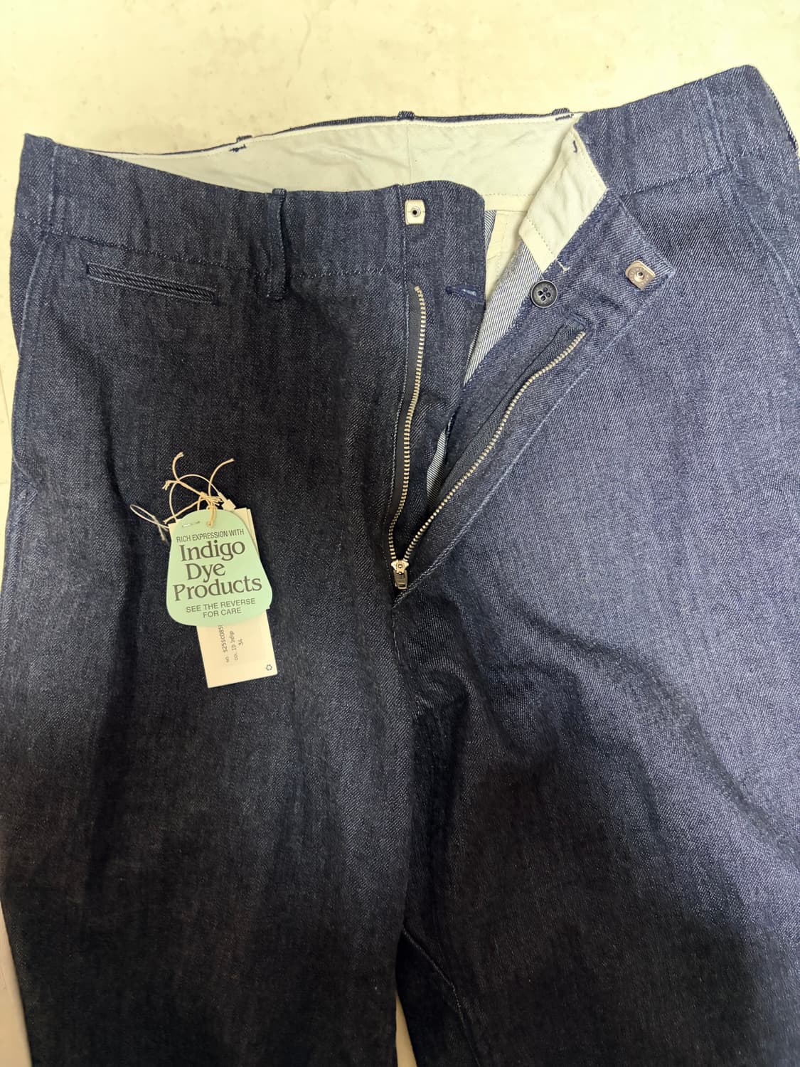 나나미카 와이드 인디고 Wide Denim Pants (S25SC085E 상품이미지4