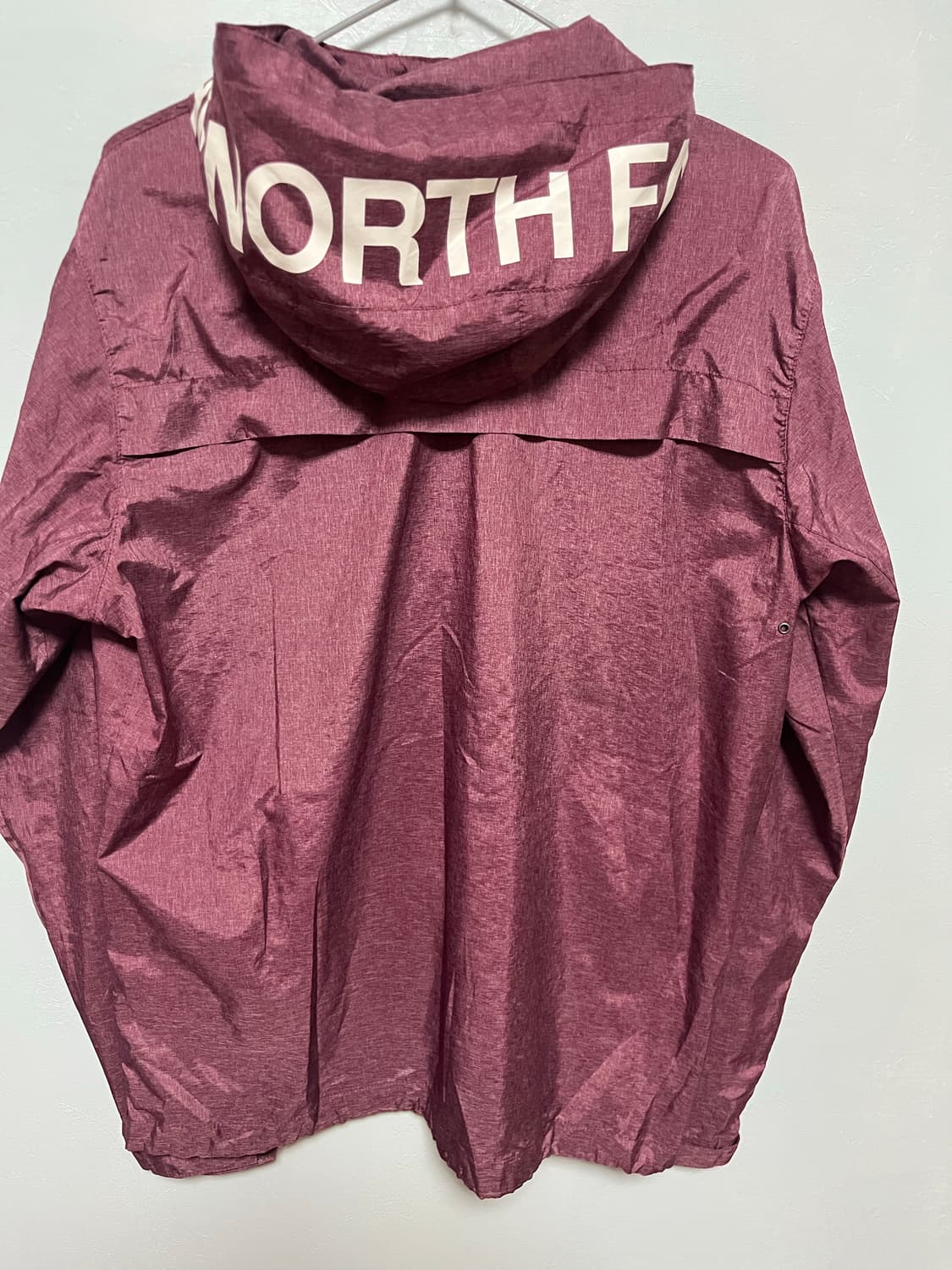 노스페이스 바람막이 자켓 버건디 상품이미지5