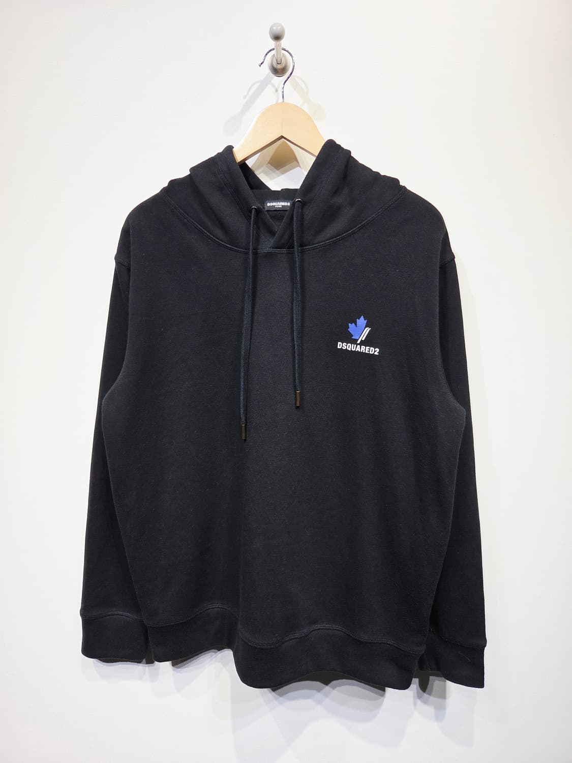 디스퀘어드2 코튼 후드 스웨트셔츠 블랙_L 상품이미지2