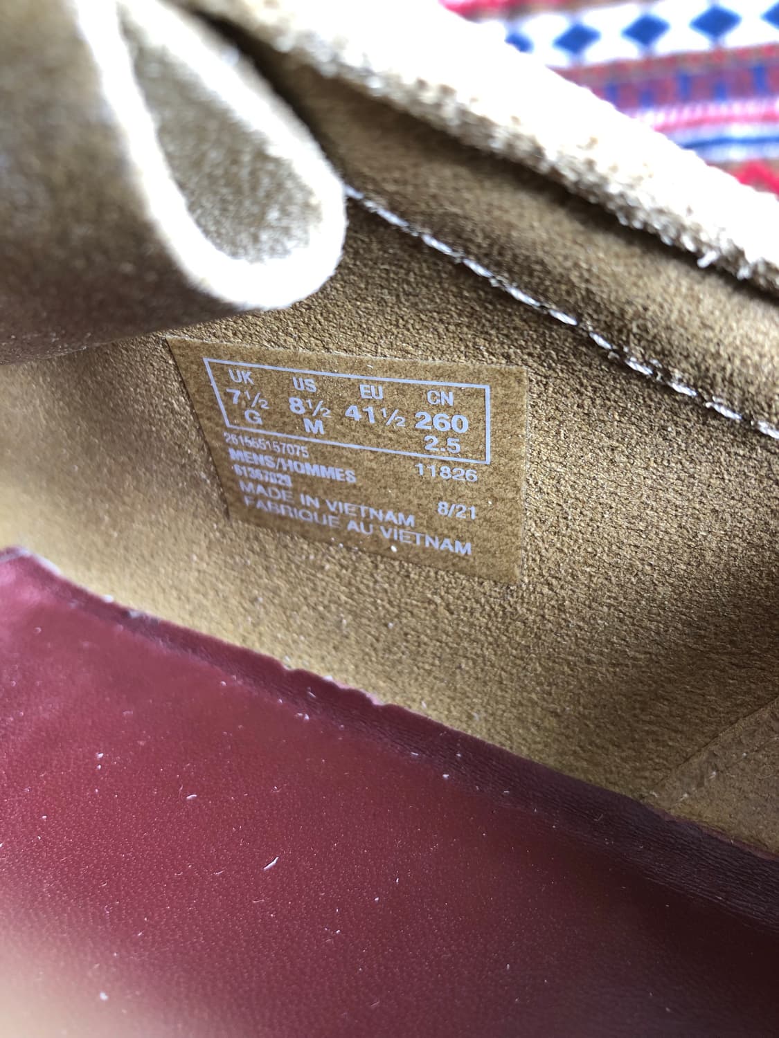 클락스 왈라비 메이플 260 상품이미지7