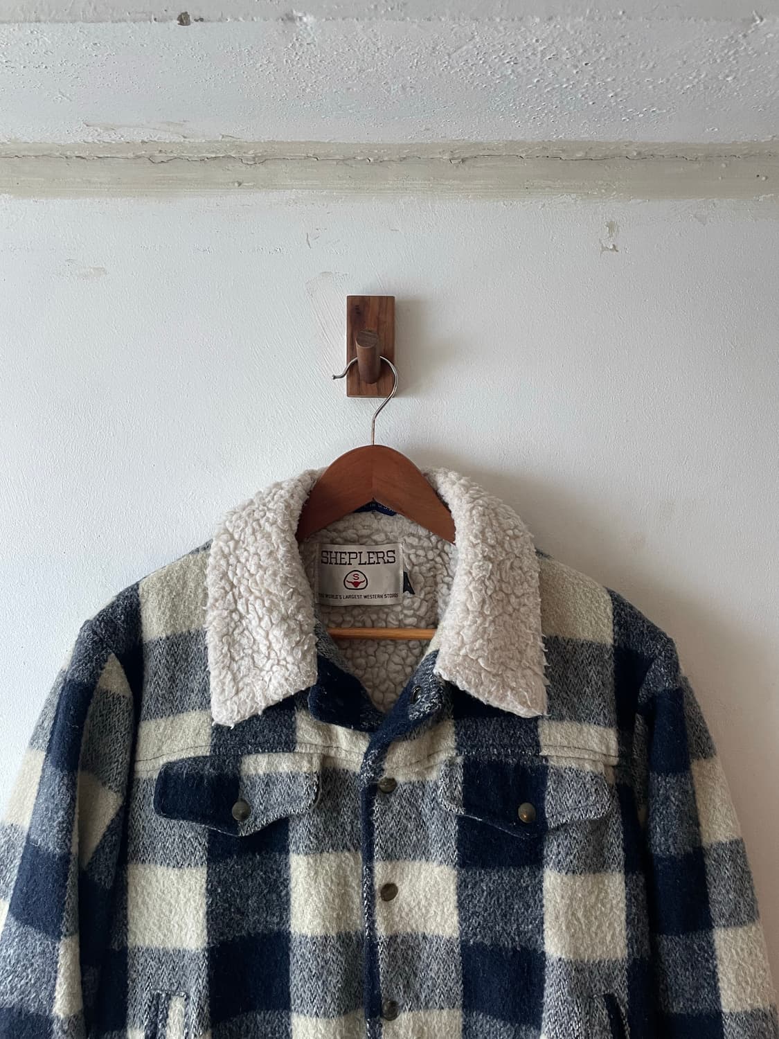 80's USA Vintage Sheplers Wool Sherpa 상품이미지3