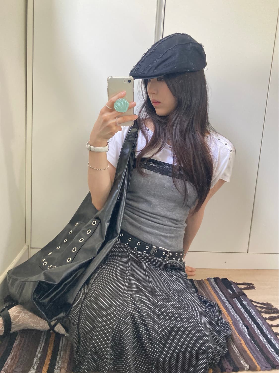 긱시크 모노톤 빈티지 코디세트 3pcs 상품이미지3