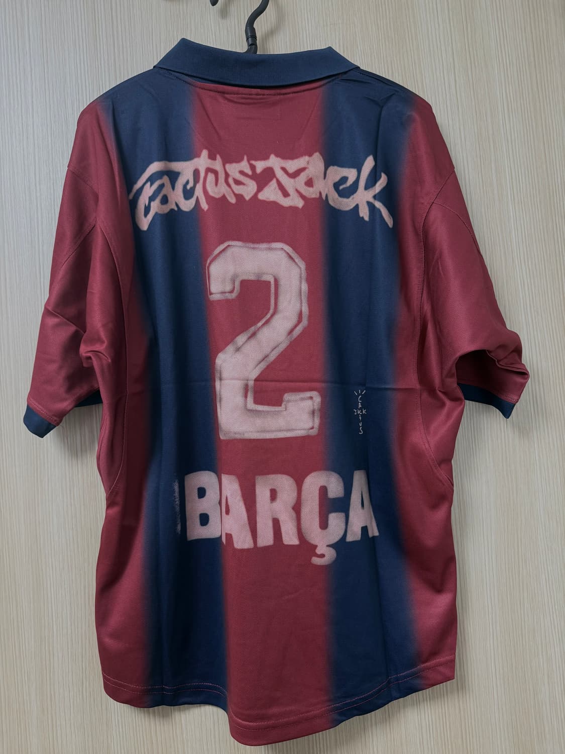 나이키 x 트래비스 스캇 바르셀로나 유니폼 져지 상품이미지2