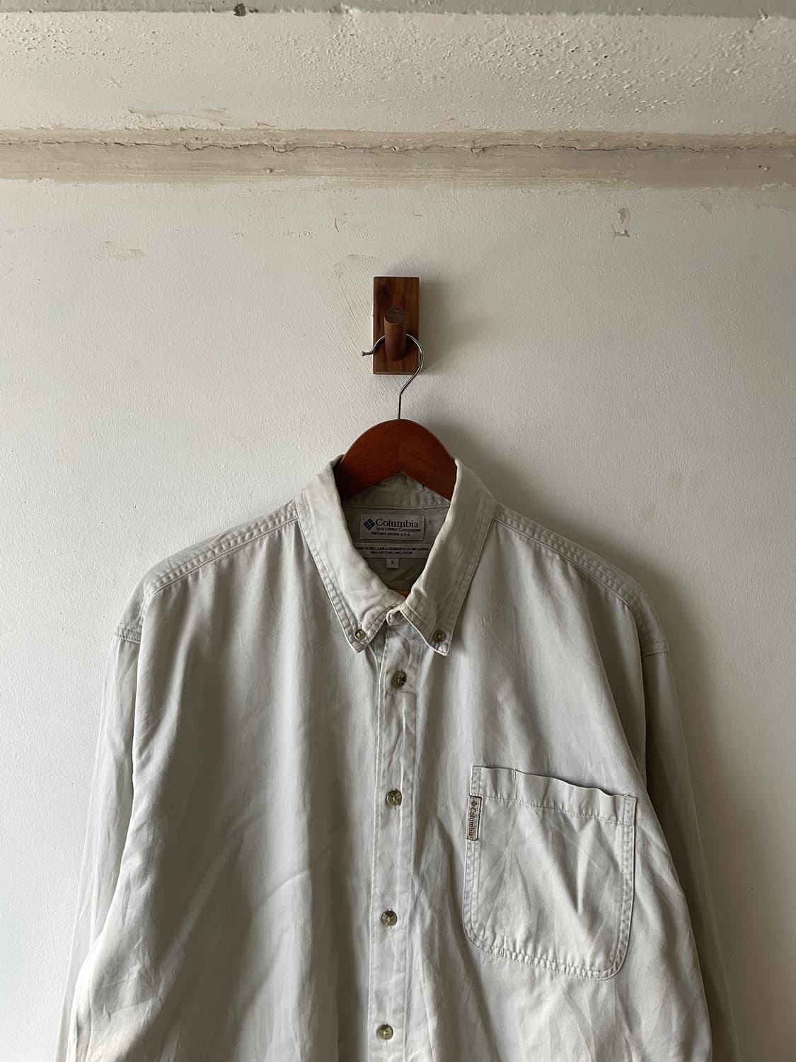 90-00's Vintage Columbia Work Shirt 상품이미지1