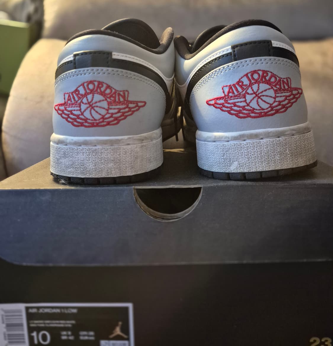 [280] 나이키 에어조던1 로우 스모크그레이 상품이미지7