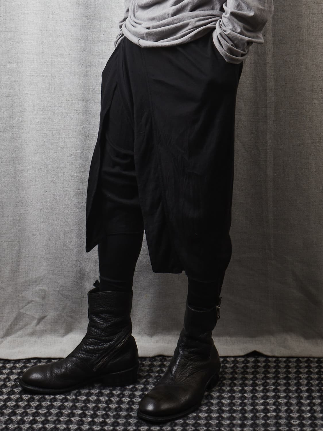 Julius SS 2014 비대칭 하카마 팬츠 상품이미지8