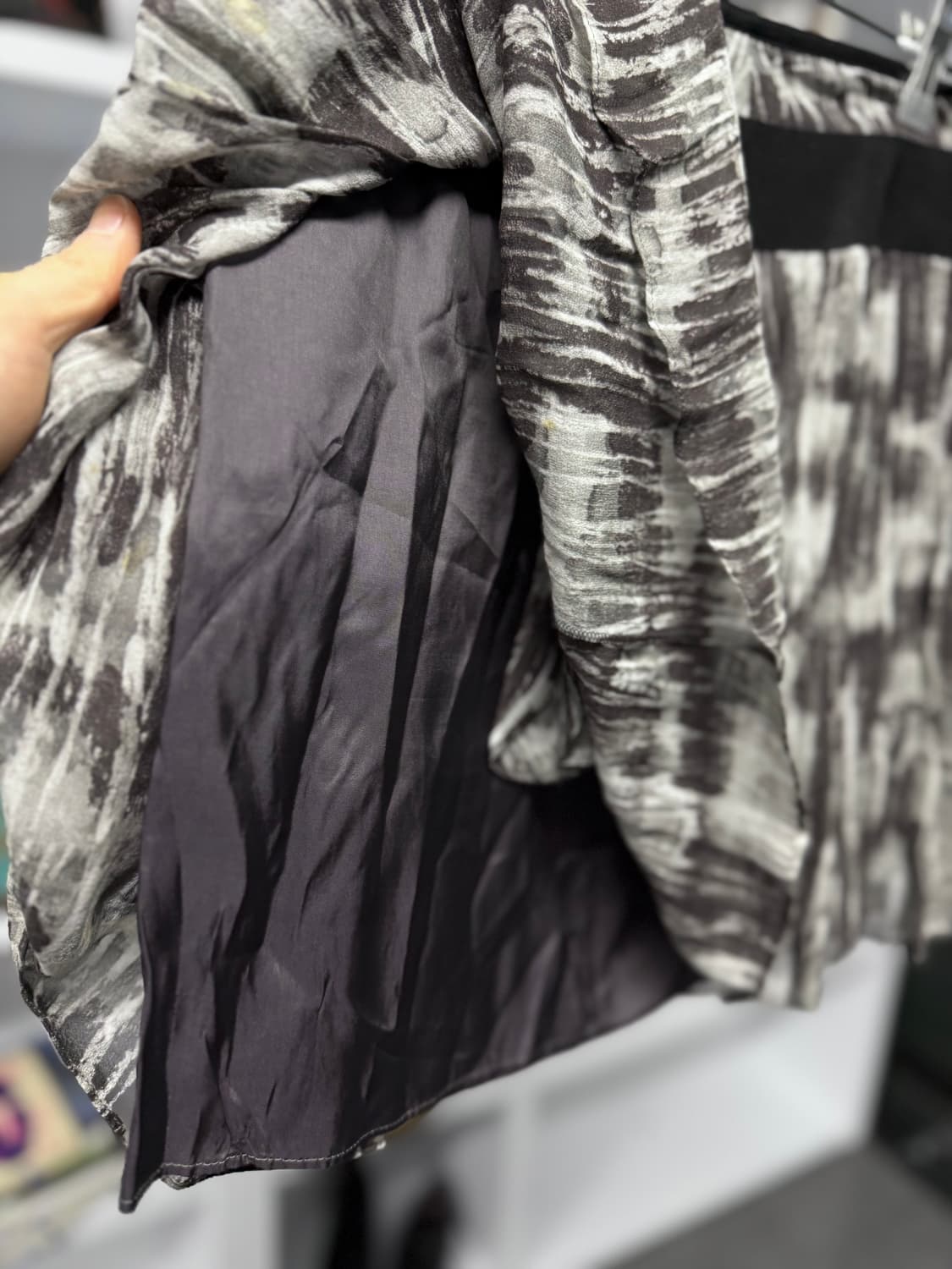 max&co 실크 미니 스커트 상품이미지2