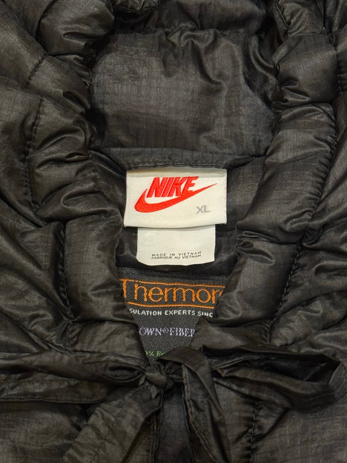 [XL][110] 스투시 x 나이키 인슐레이티드 자켓 블랙 US/EU 상품이미지2