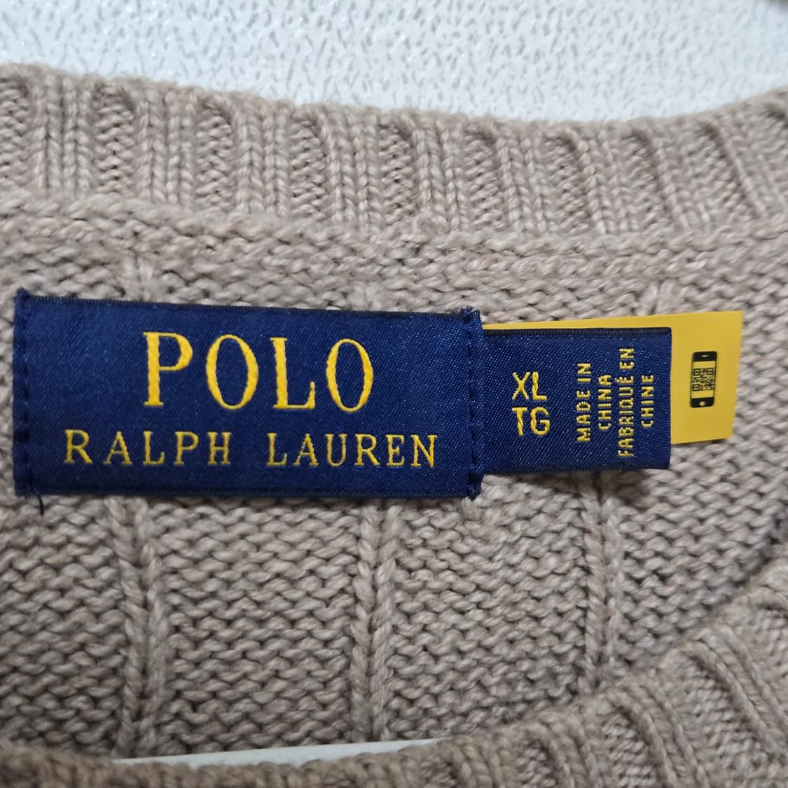 폴로랄프로렌 코튼 케이블 니트 / 남성니트 상품이미지5