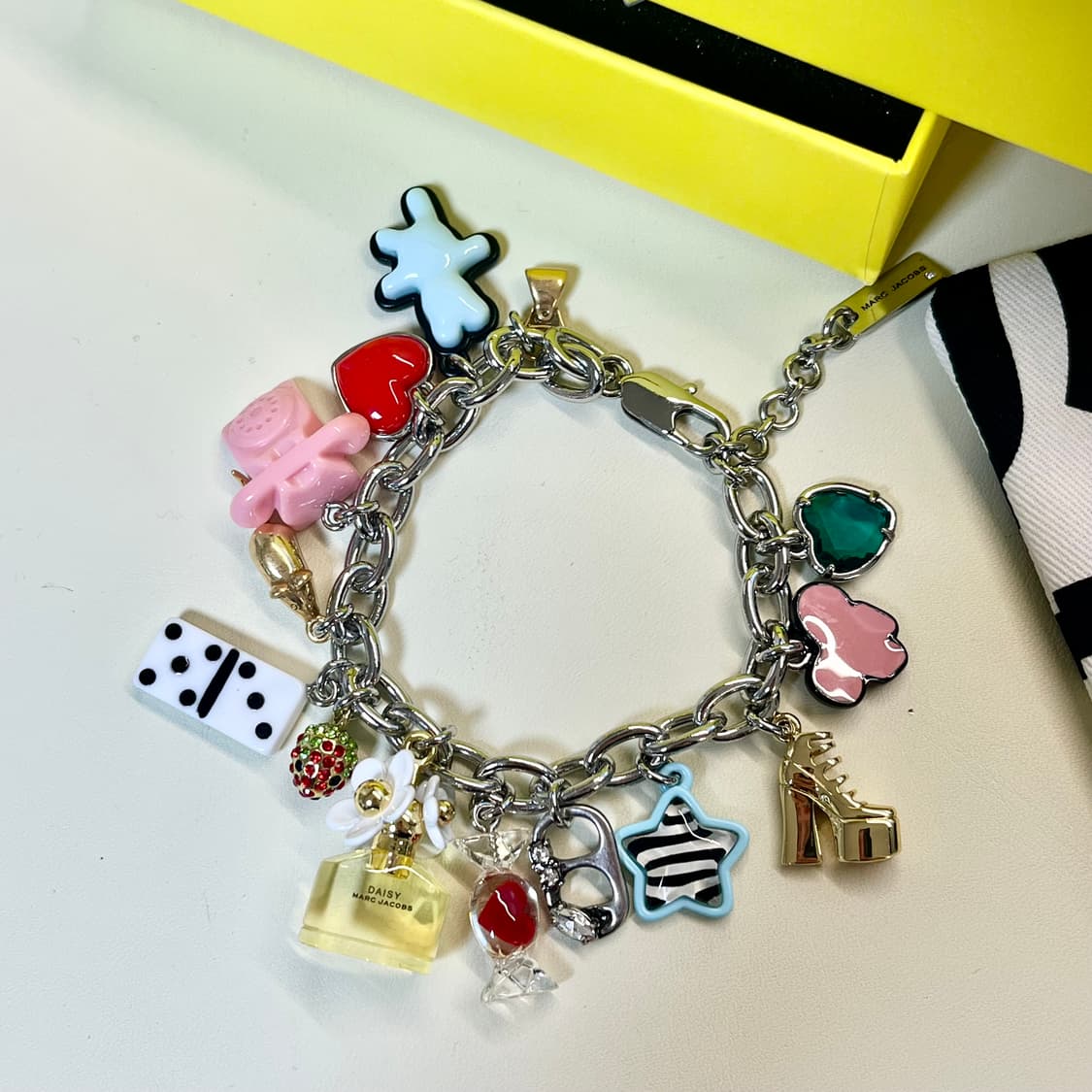 마크제이콥스 참 실버 팔찌 브레이슬릿 상품이미지1