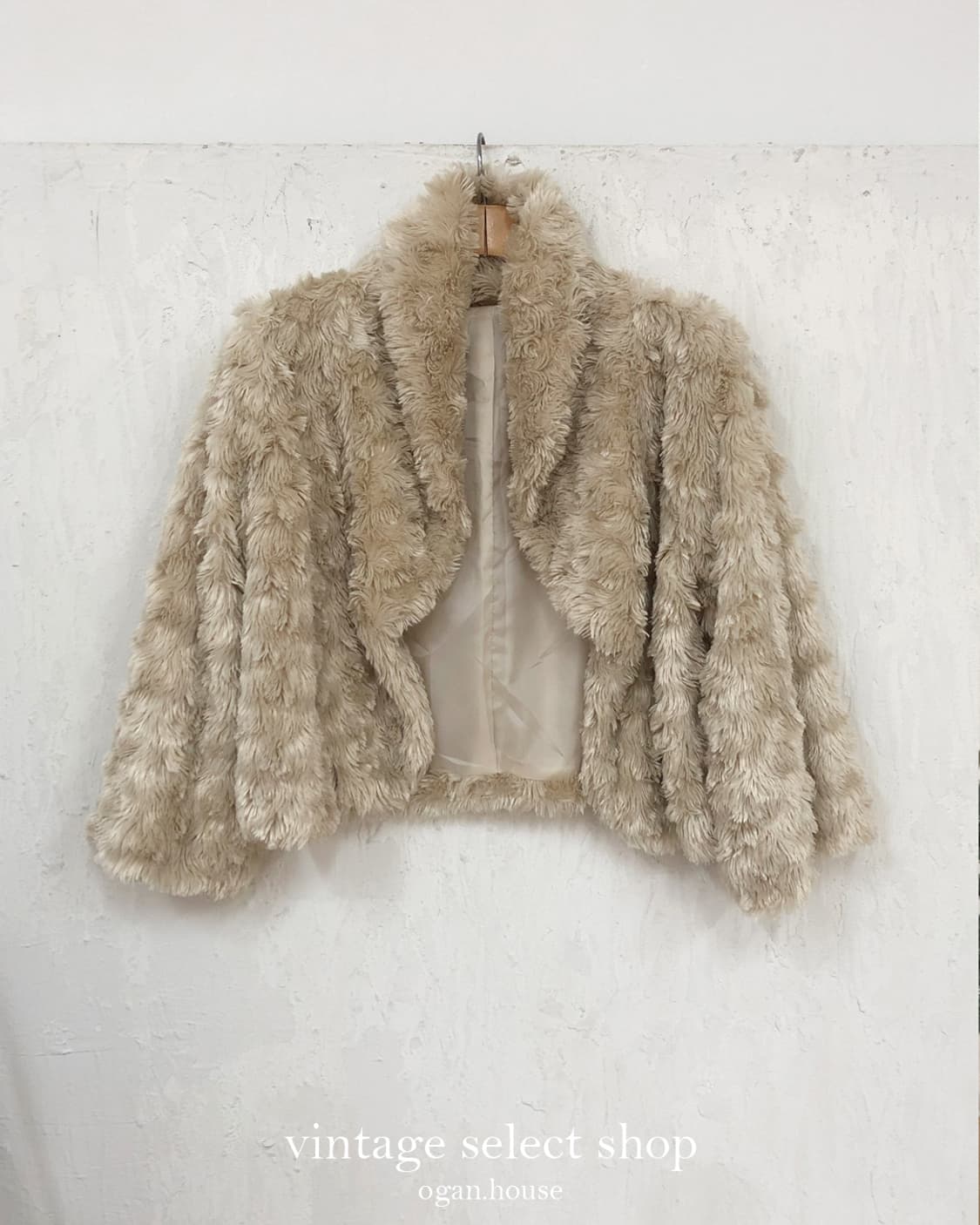 vintage puppy eco fur jacket 상품이미지1
