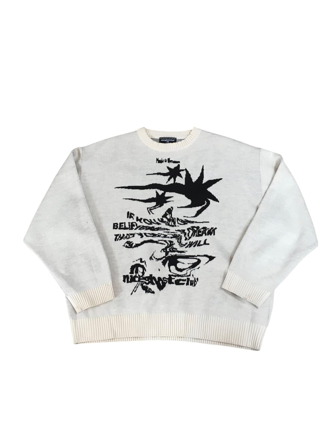 나이스고스트클럽 니트 상품이미지1