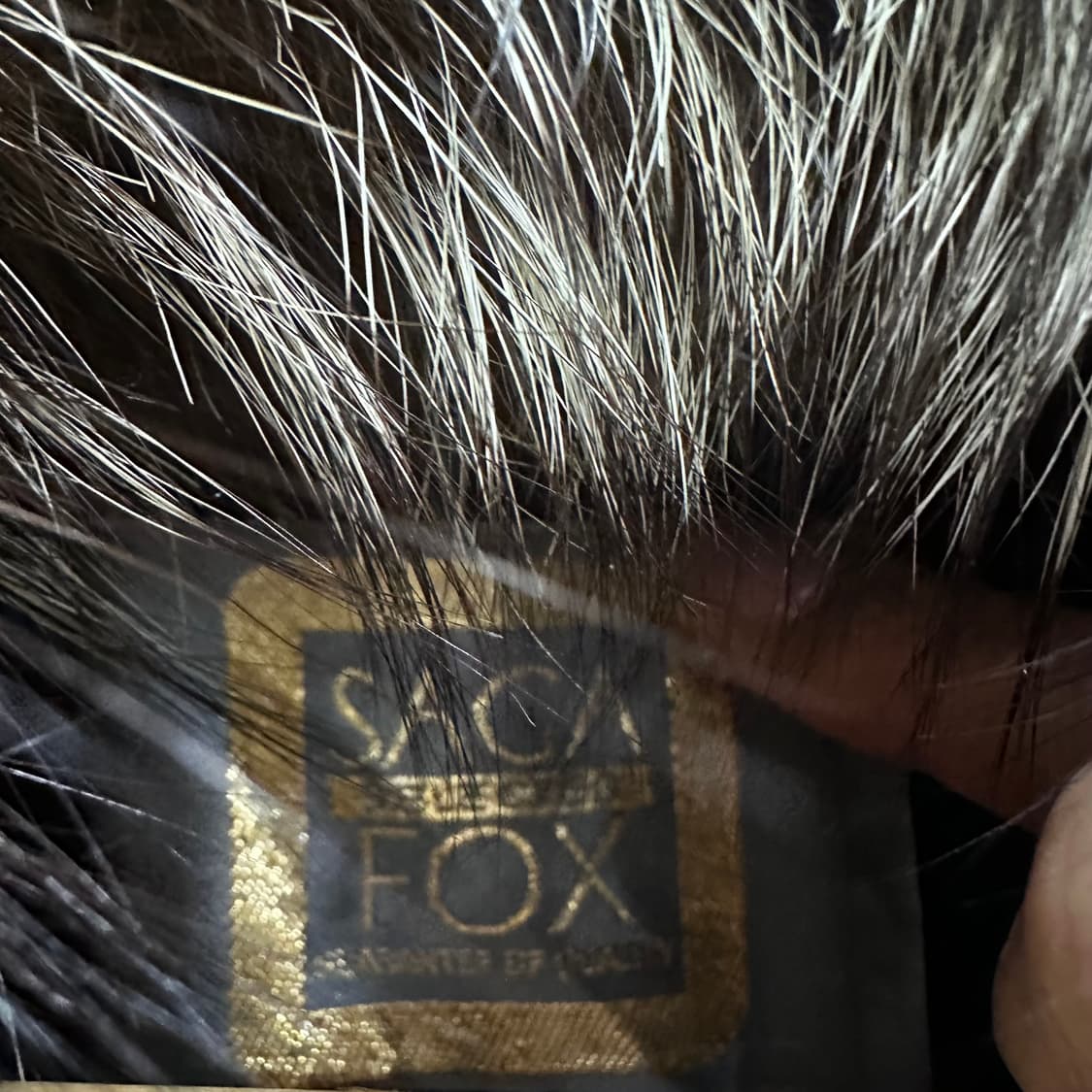 조세핀 브라운 실버 사가폭스 퍼자켓M 상품이미지3