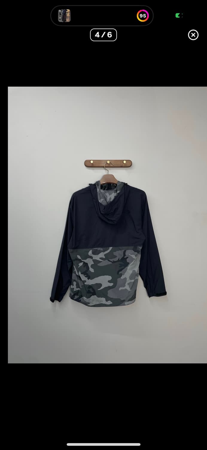 노스페이스 카모 투톤 바람막이 A2397 상품이미지4