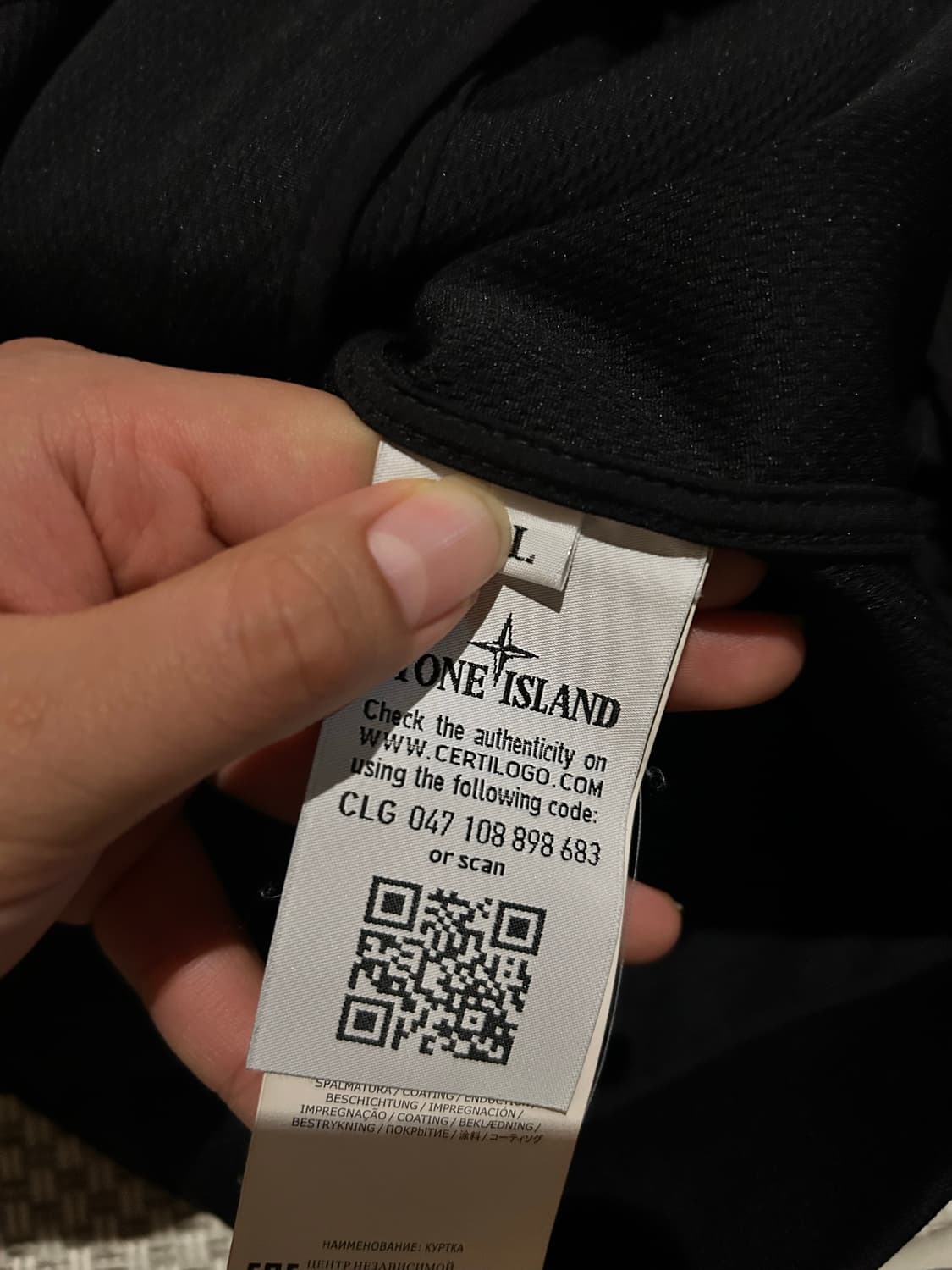 [새상품급] 스톤아일랜드 소프트쉘 l 상품이미지4