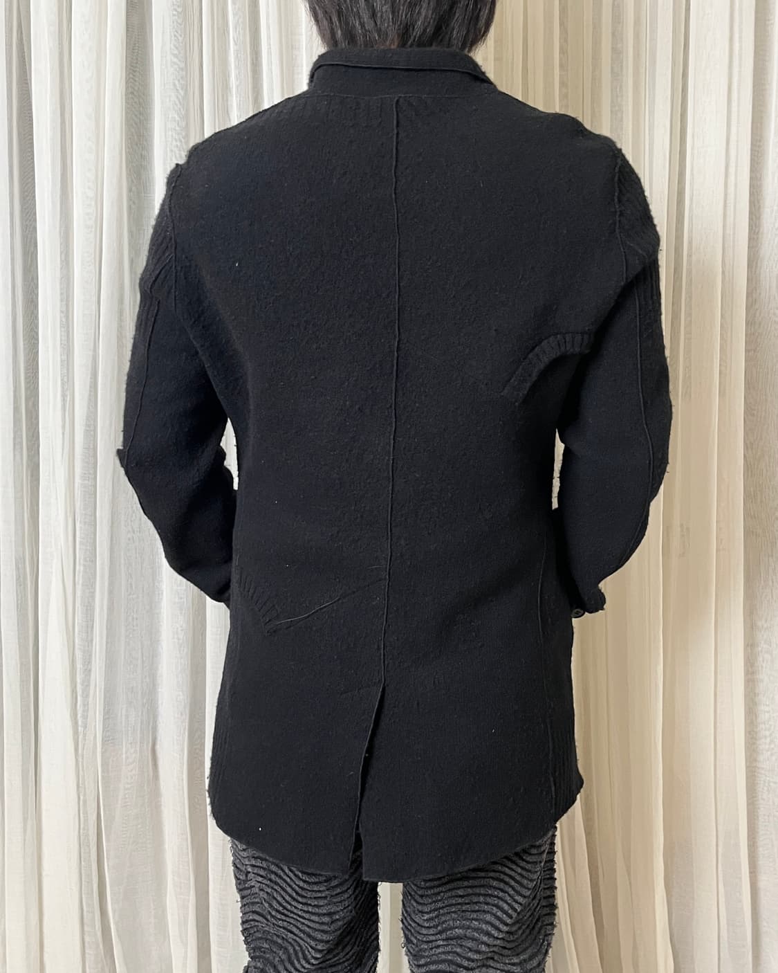 언더커버 11aw 펠트 울 니트 가디건 자켓 undercover 미러기 상품이미지2