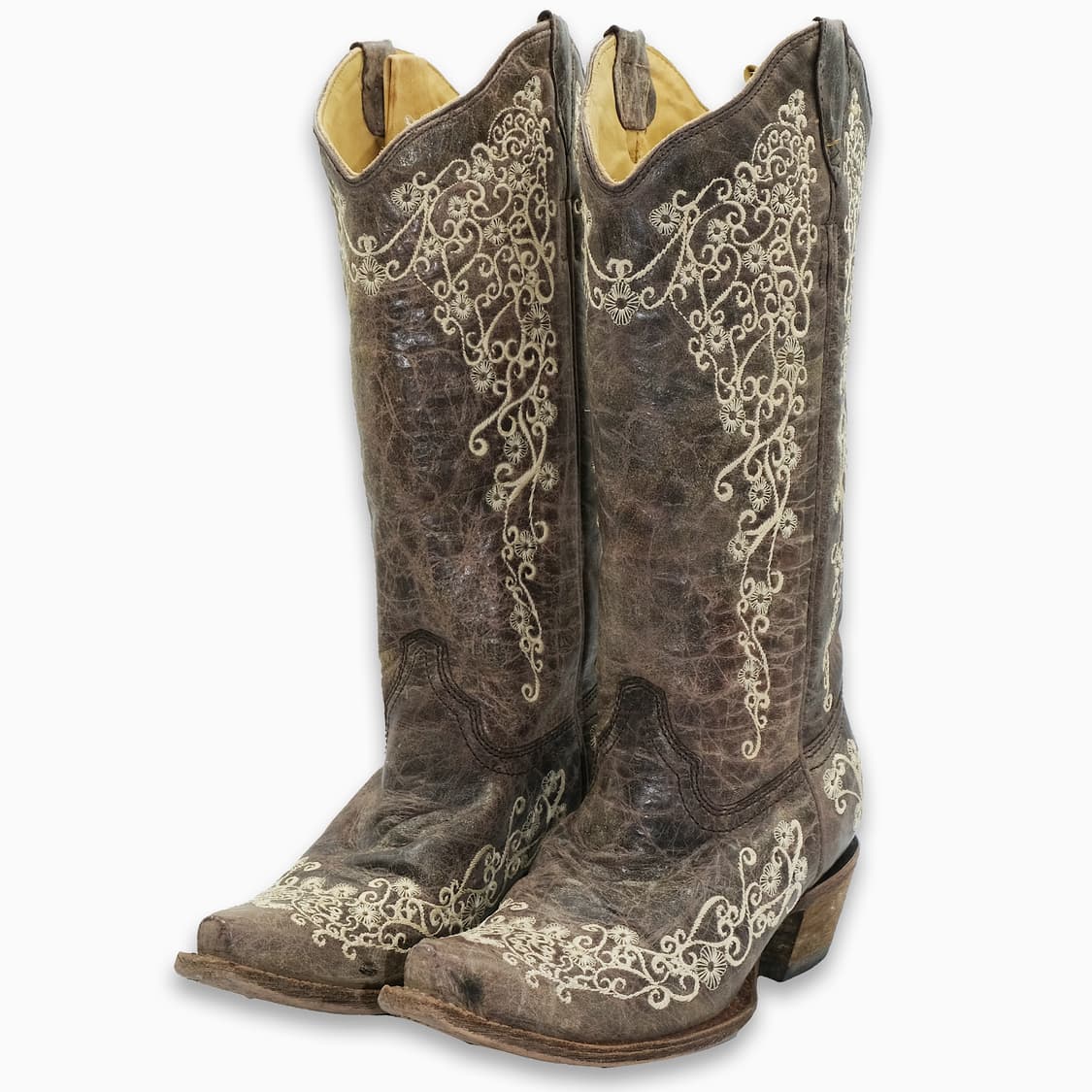 코랄(CORRAL) 웨스턴 레더 부츠 6(230)사이즈 BT23003 상품이미지1