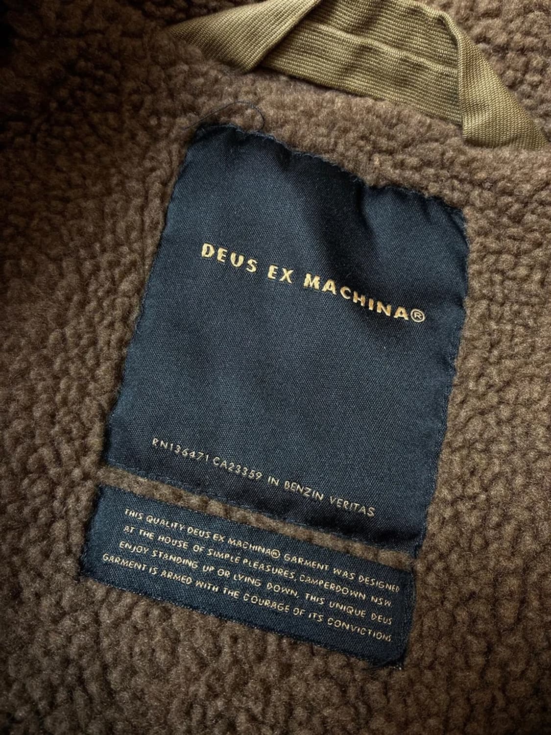 데우스 엑스 마키나 덱 쉐르파 자켓 PN8246 상품이미지7