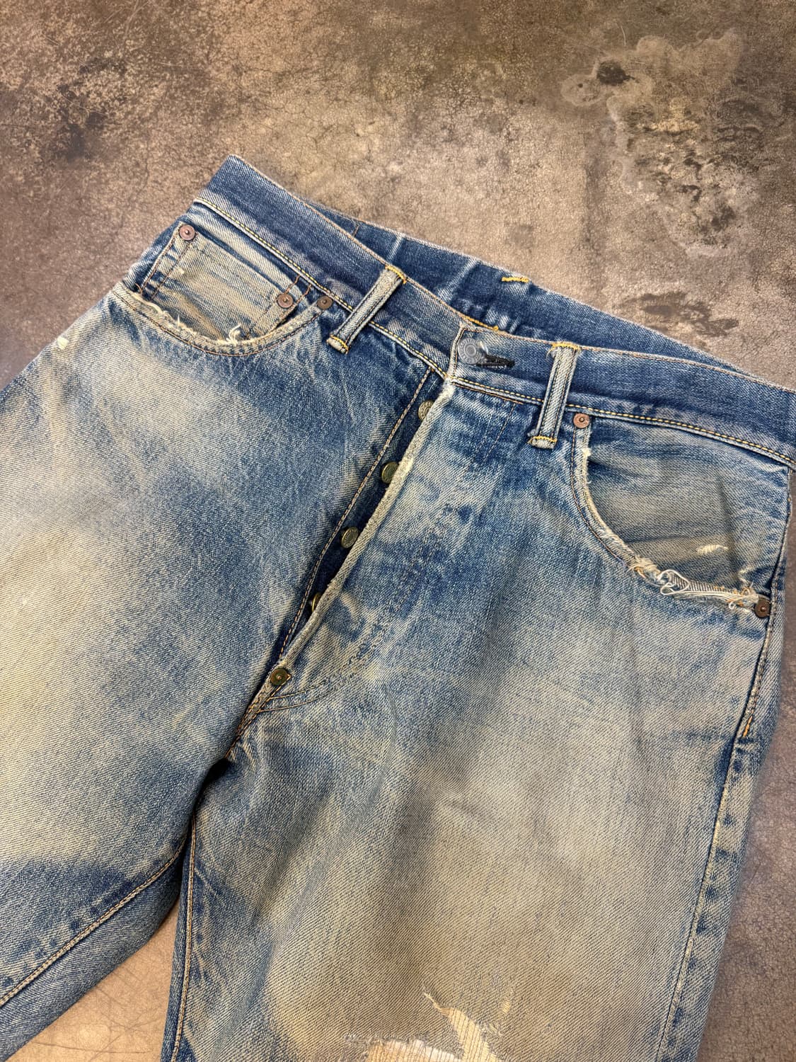 Evisu 셀비지 데님 팬츠 상품이미지2