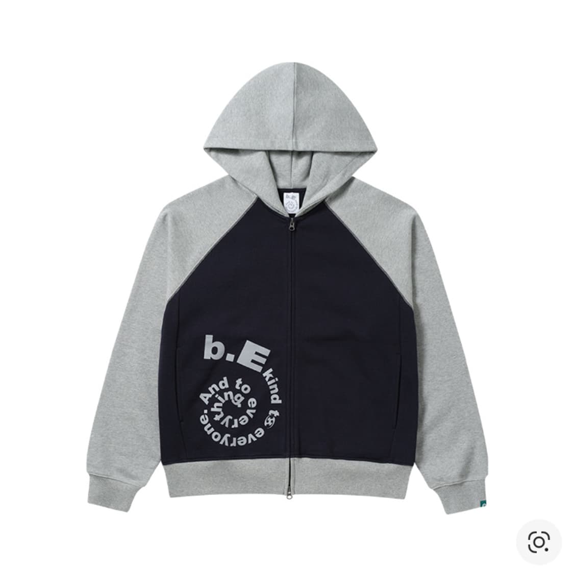 산산기어 X 뷰티풀 집업 후디 네이비 상품이미지1