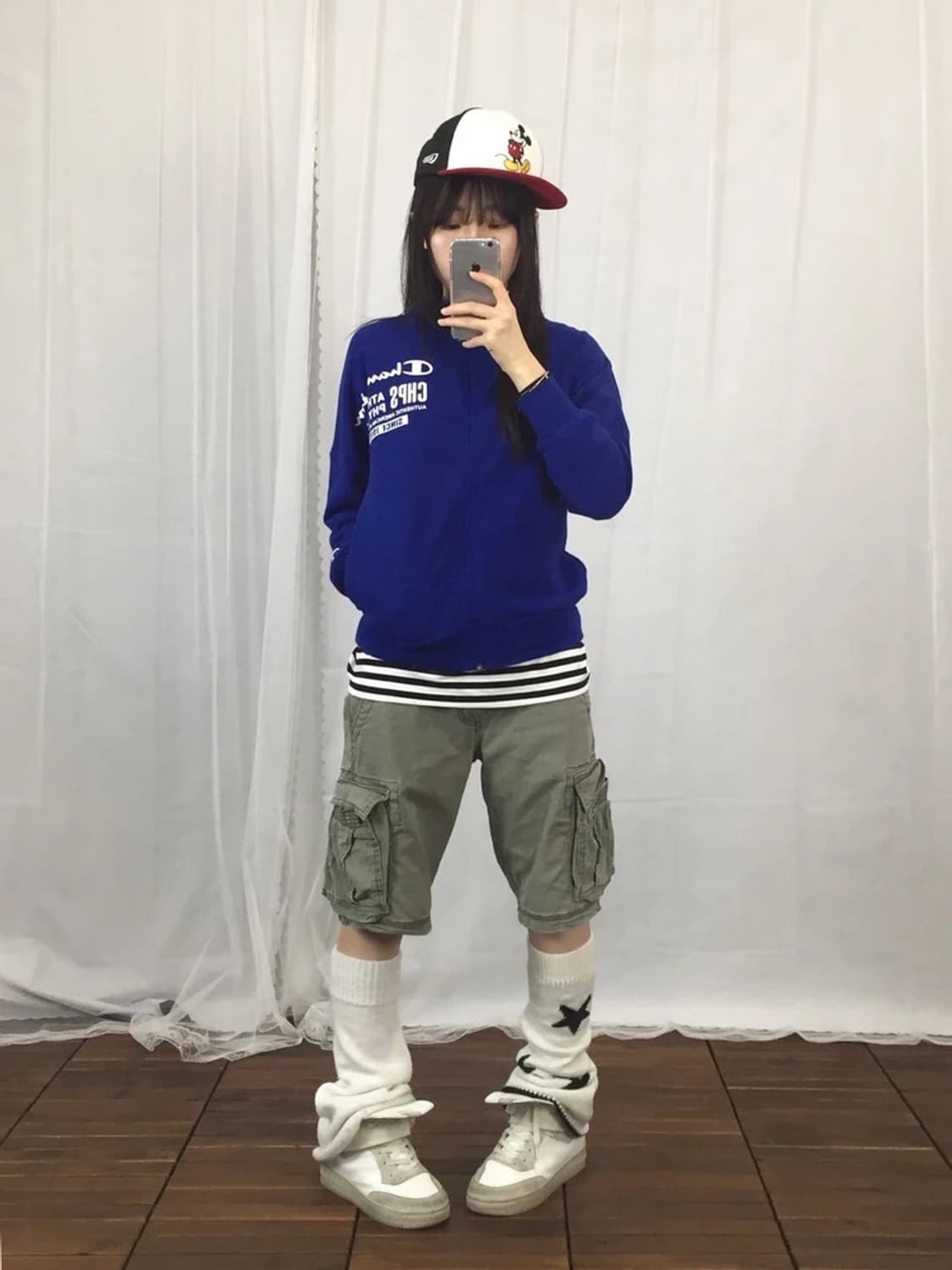 Champion Big Logo Zip Sweatshirt 상품이미지1