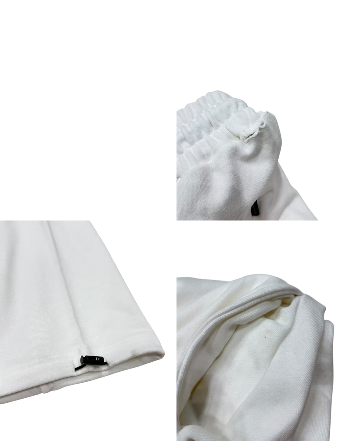 가터갤러리 프린팅 화이트 스트링 스웨트 팬츠 바지 M 상품이미지7