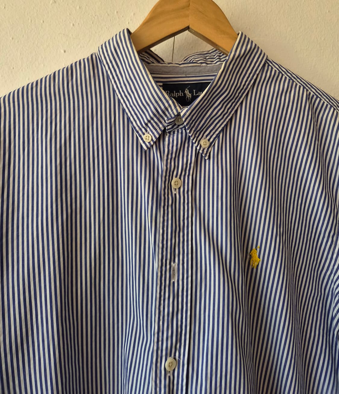 폴로랄프로렌 남성 스트라이프코튼긴팔셔츠
 상품이미지2