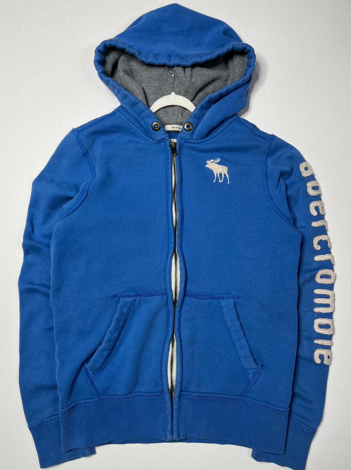 아베크롬비 블루 후드집업 상품이미지1