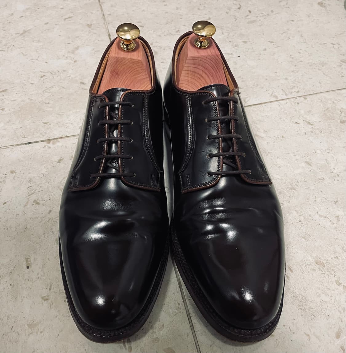 브룩스브라더스 플레인토 코도반 더비 9.5d(알든 맛) 상품이미지9