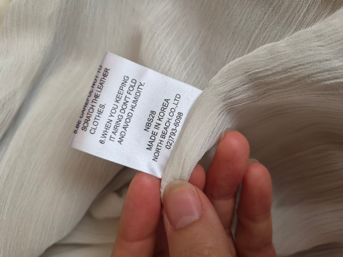 North Beach 여성 프릴양가죽자켓 M55사이즈 상품이미지10