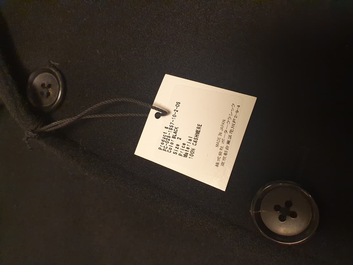 2)포터클래식 캐시미어 체스터필드 코트 상품이미지2