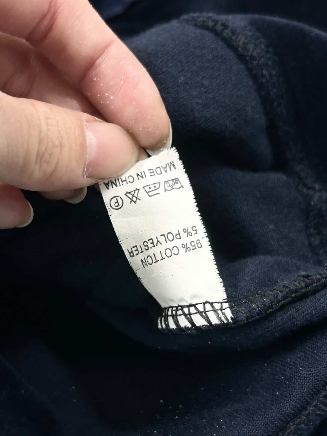 쥬시꾸뛰르 빅로고 네이비 벨벳 후드집업 상품이미지10