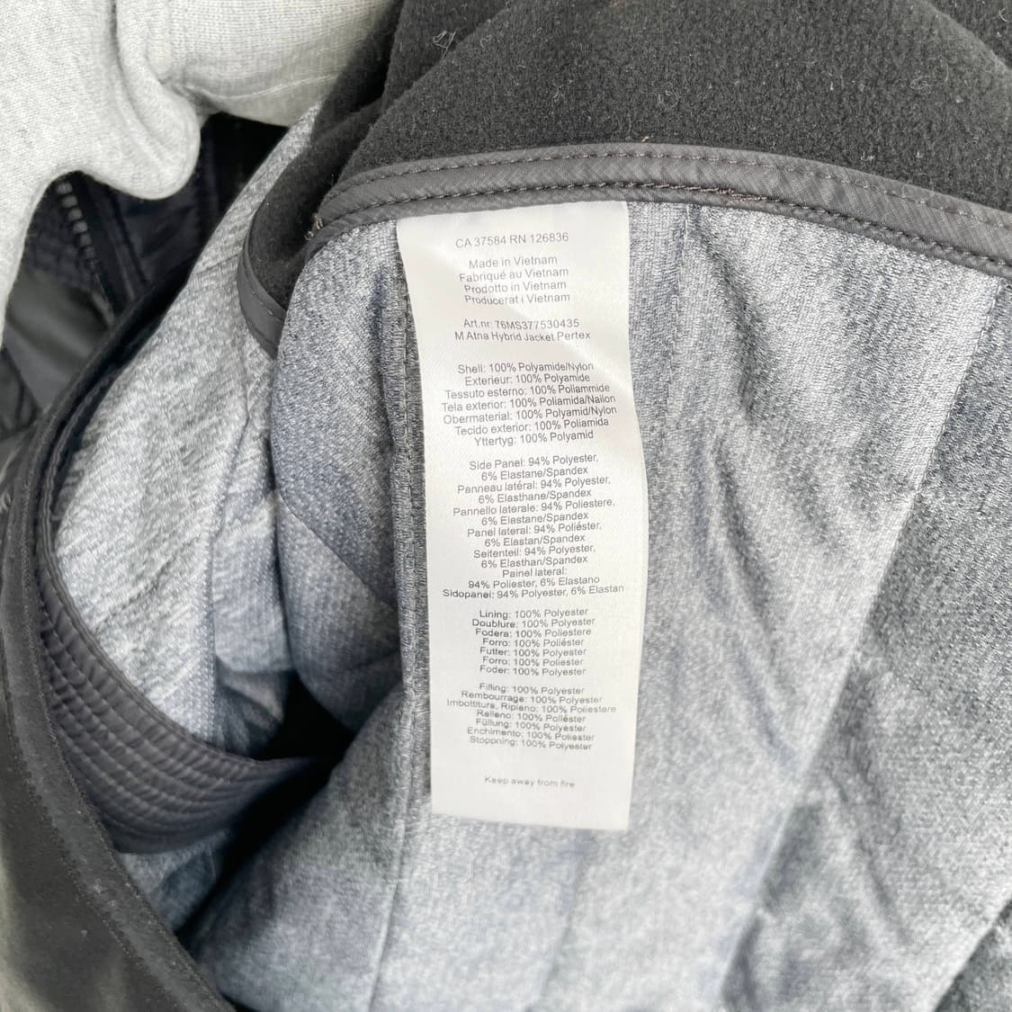 F2 제이린드버그 골프 남성 ATNA 하이브리드 골프재킷 L(105-11 상품이미지5