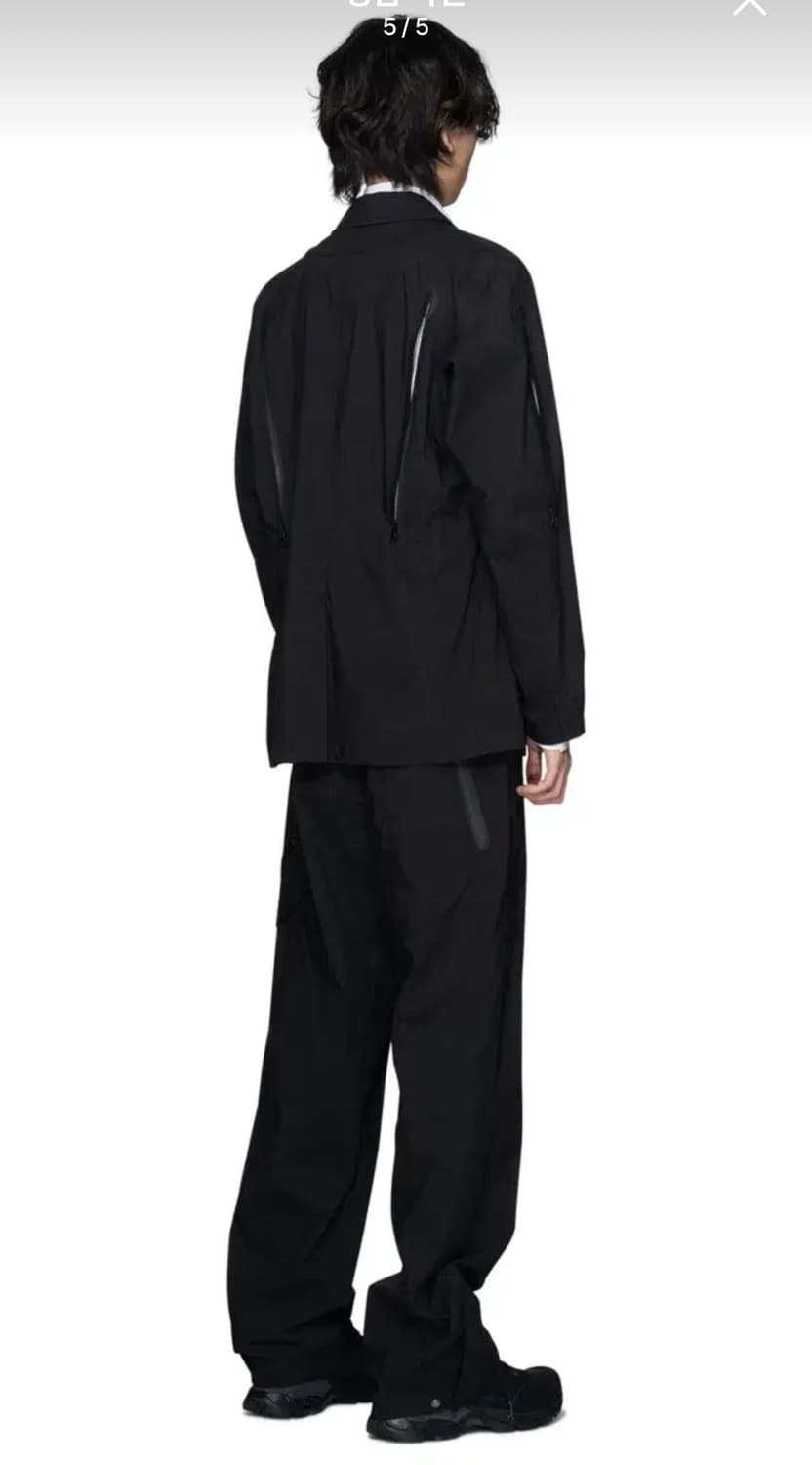 산산기어 지퍼 블레이저 블랙 - 23FW 상품이미지4