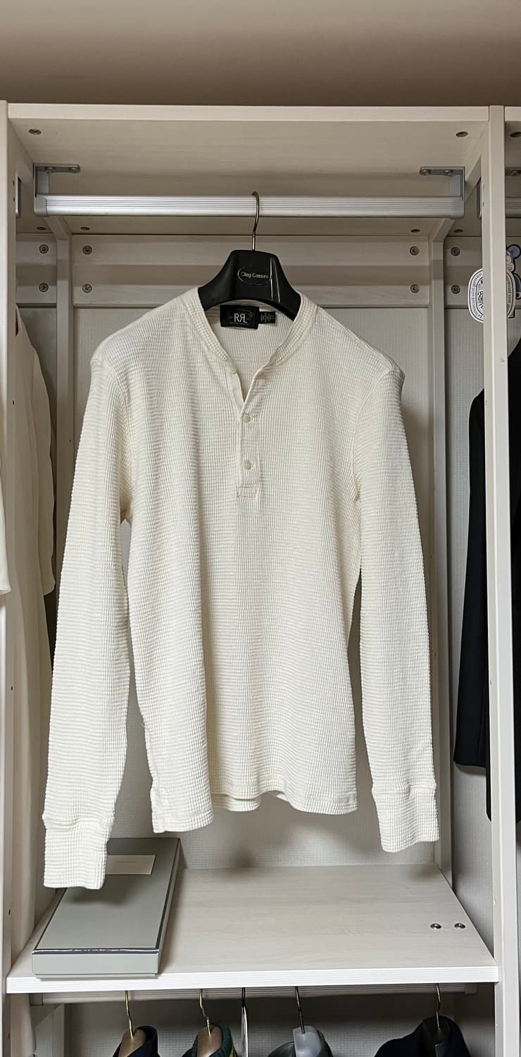 폴로 RRL 와플 헨리 셔츠 상품이미지1