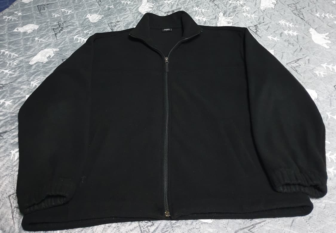 무신사스탠다드 오버사이즈 폴라 플리스 하이넥 짚업자켓(L) 상품이미지1